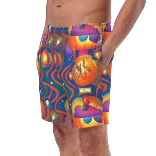 Dreams of Dimension on a Swim Trunks