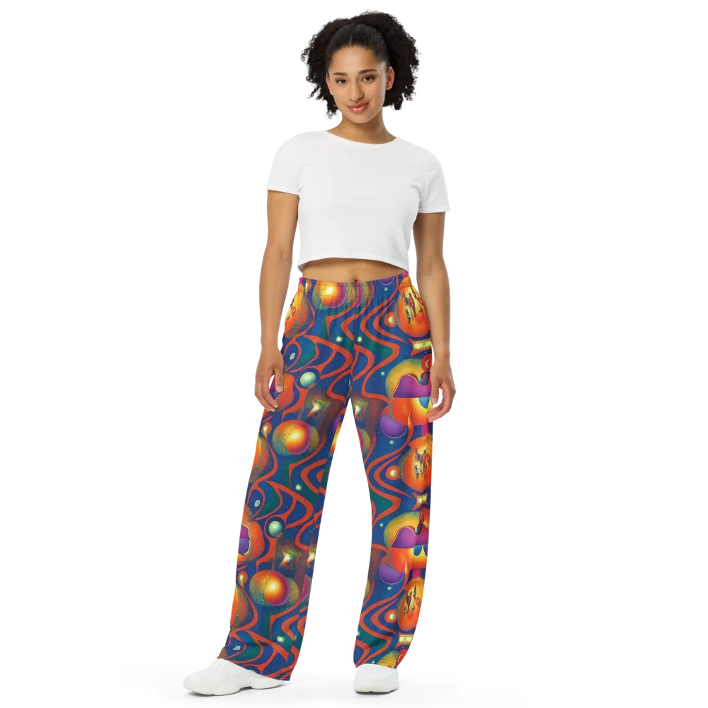 Dreams of Dimension on Wide-Leg Pants — Front