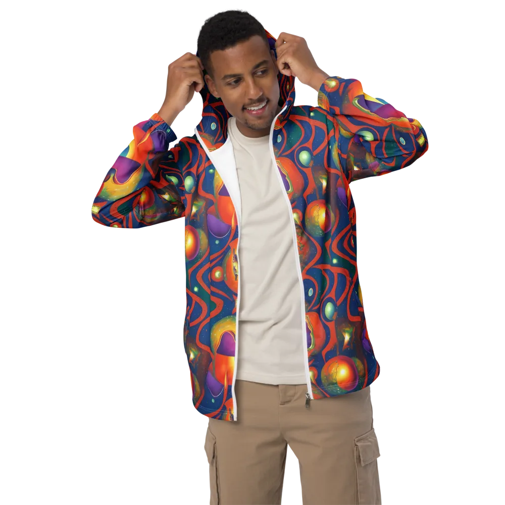 Dreams of Dimension on Men's Windbreaker — Front