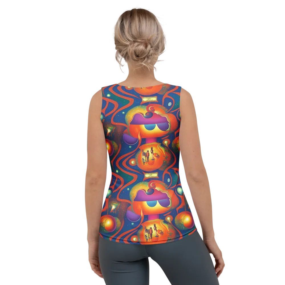 Dreams of Dimension on Women's Tank Top — Back