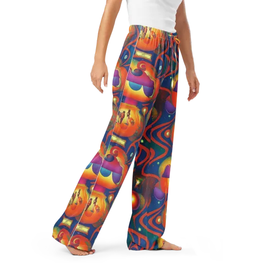 Dreams of Dimension on a Women's Pajama Pants