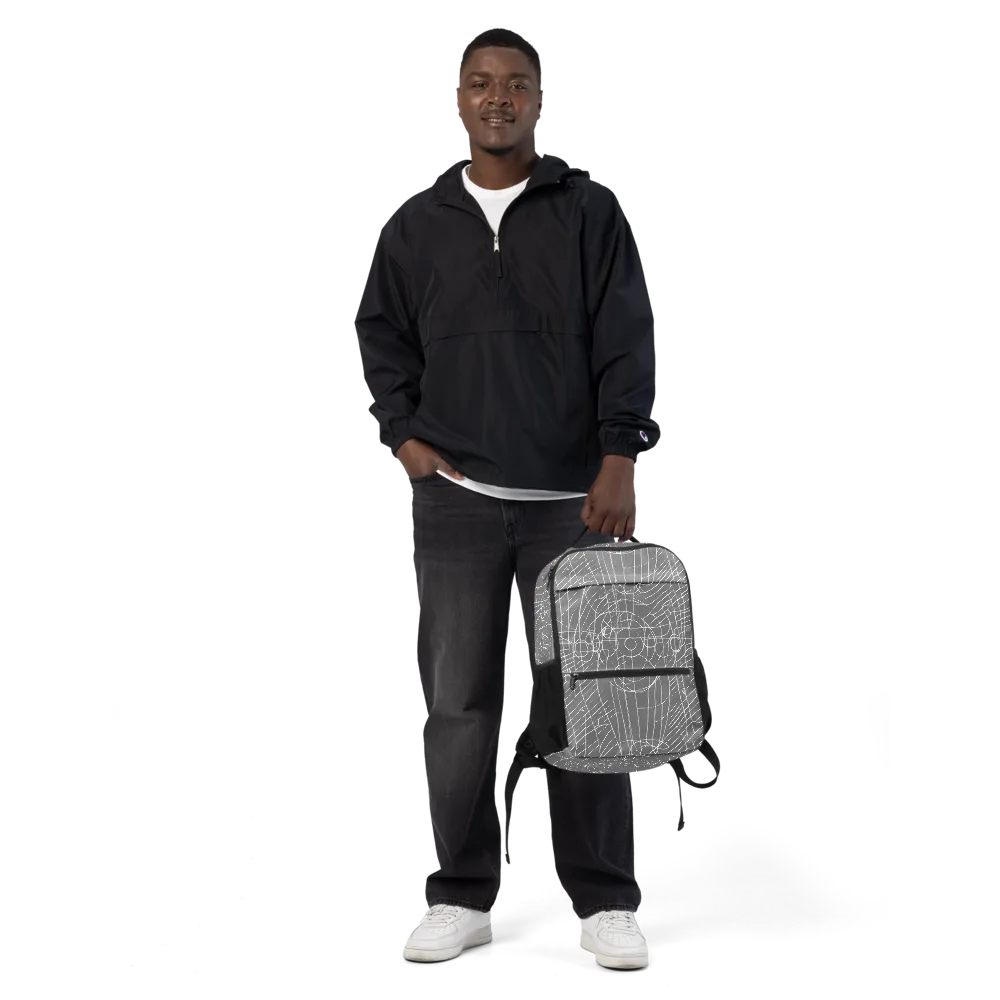 Cosmic Fabric on Utility Backpack — Front
