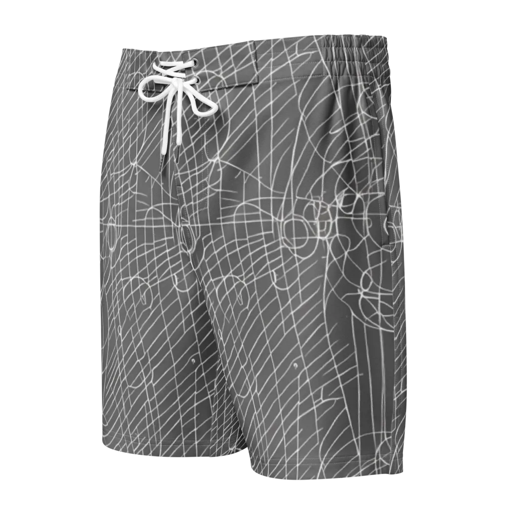 Cosmic Fabric on Men's Board Shorts — Front