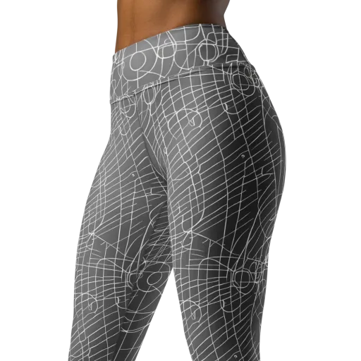Cosmic Fabric on a Yoga Leggings