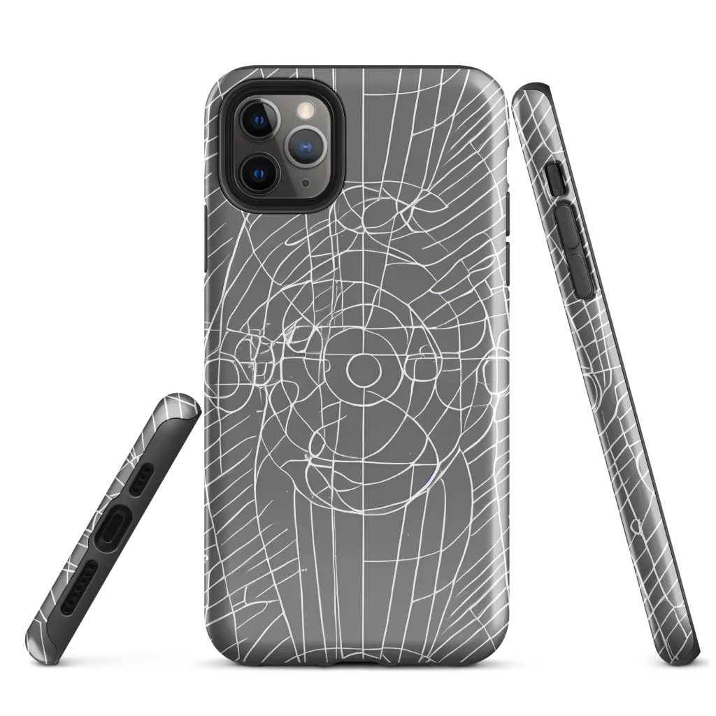 Cosmic Fabric on Tough Case for iPhone® — Front
