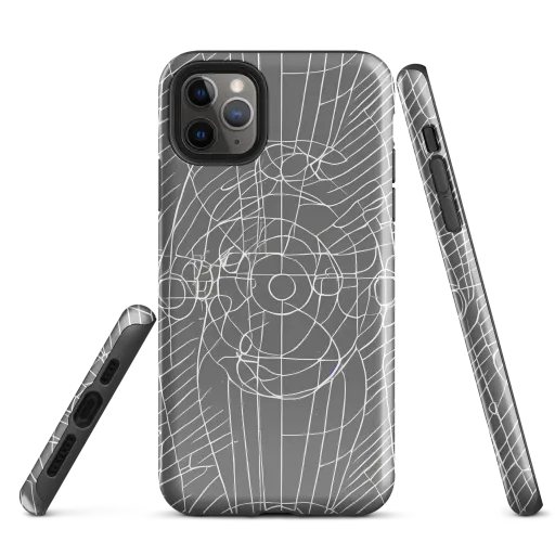 Cosmic Fabric on a Tough Case for iPhone®