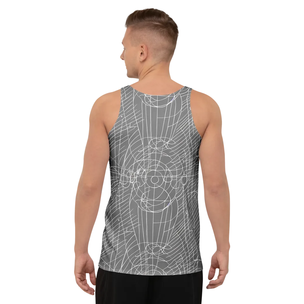 Cosmic Fabric on Men's Tank Top — Back