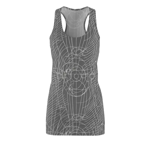 Cosmic Fabric on a Racerback Dress