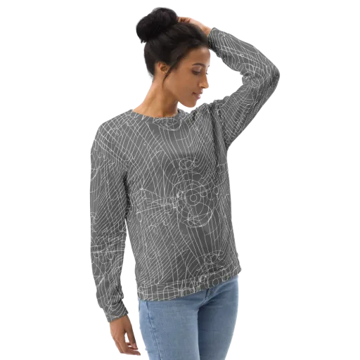 Cosmic Fabric on a Sweatshirt
