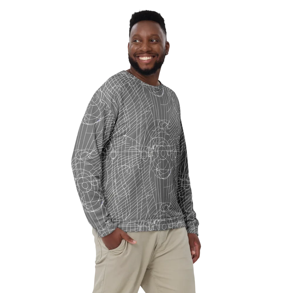 Cosmic Fabric on Sweatshirt — Front