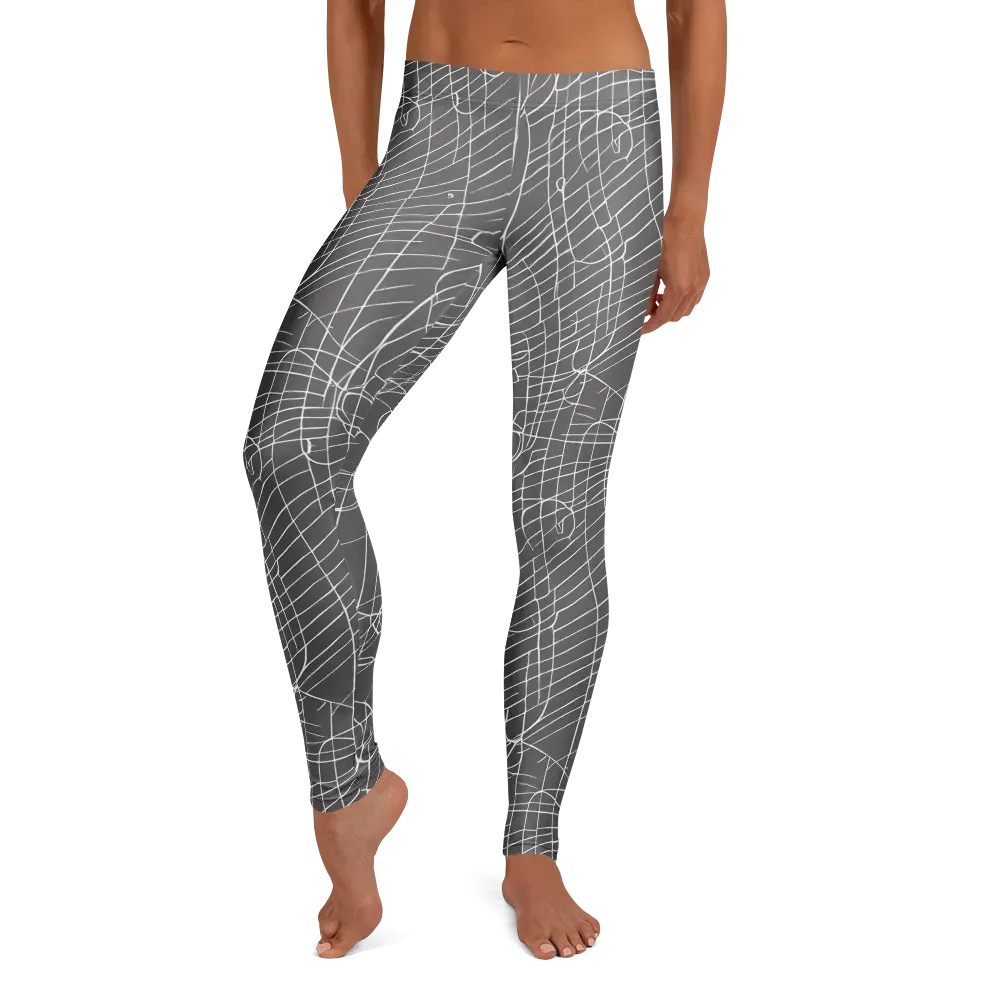 Cosmic Fabric on Leggings — Front