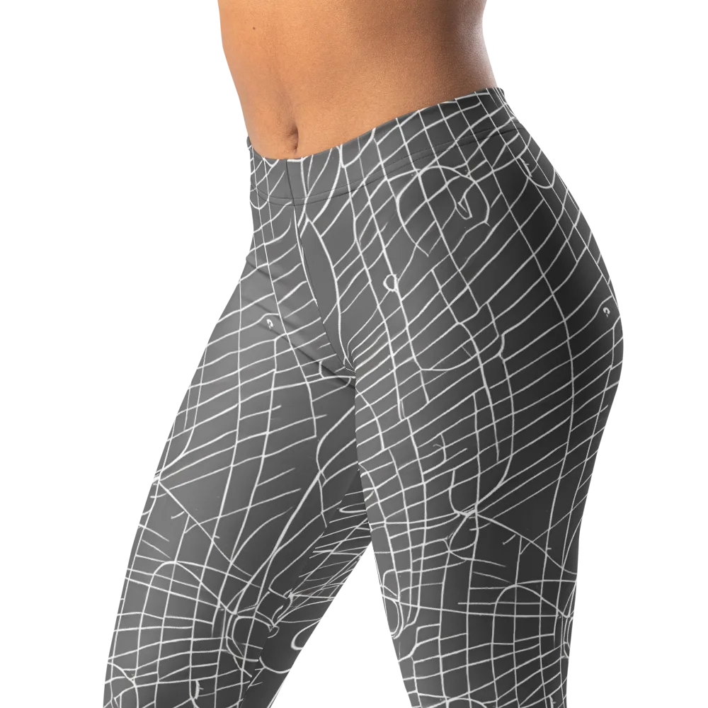 Cosmic Fabric on Leggings — Left Front