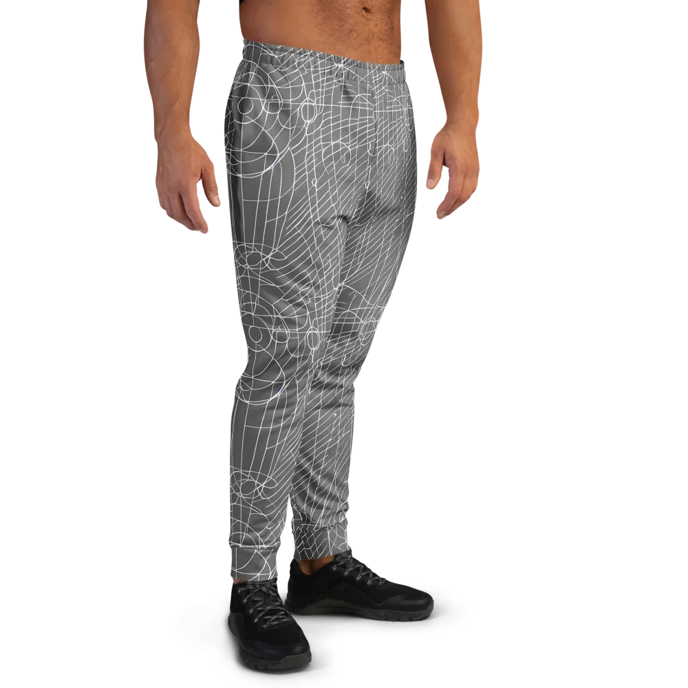 Cosmic Fabric on Men's Joggers — Right