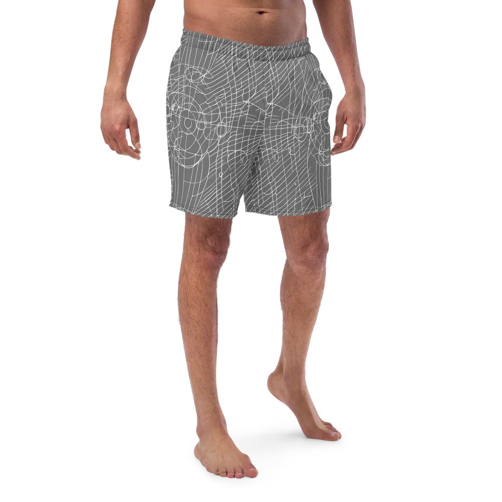 Cosmic Fabric on Swim Trunks — Front