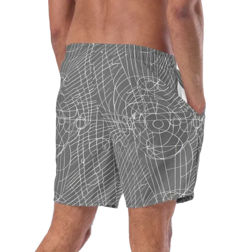 Cosmic Fabric on a Swim Trunks