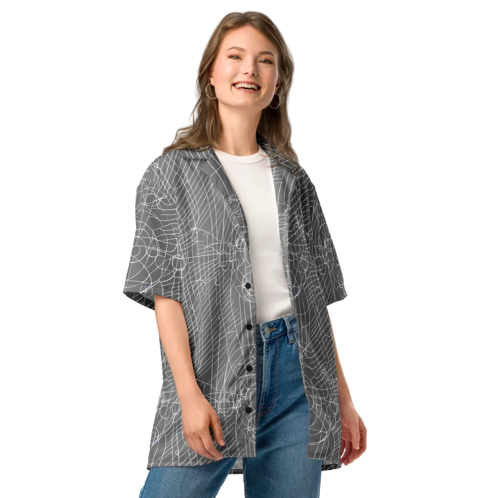 Cosmic Fabric on Button Shirt — Front