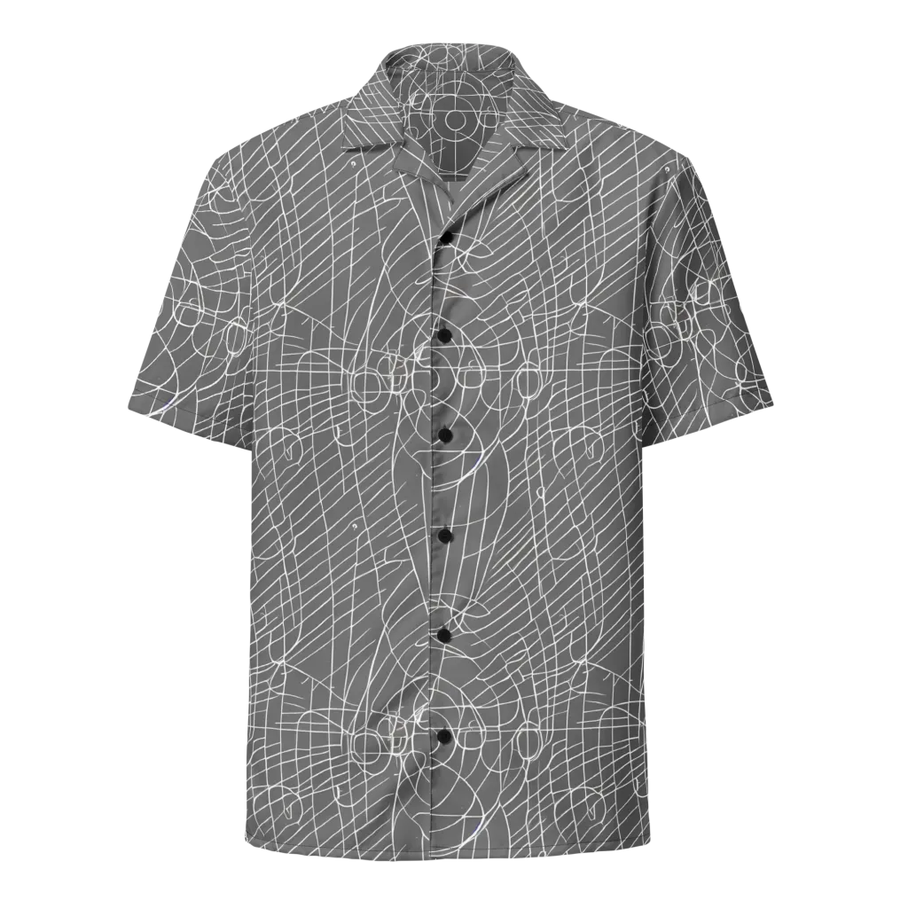Cosmic Fabric on Button Shirt — Front