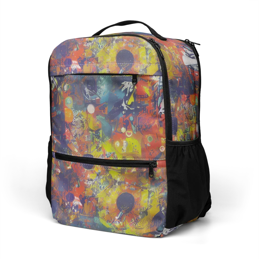Lucid Revolution on Utility Backpack — Left Front
