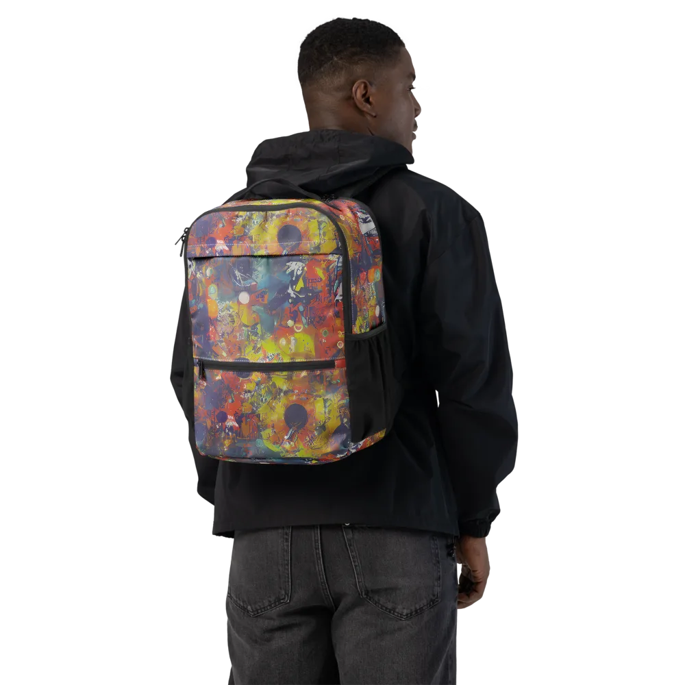 Lucid Revolution on Utility Backpack — Back
