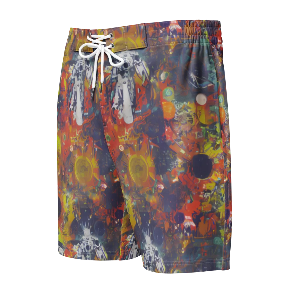 Lucid Revolution on Men's Board Shorts — Front