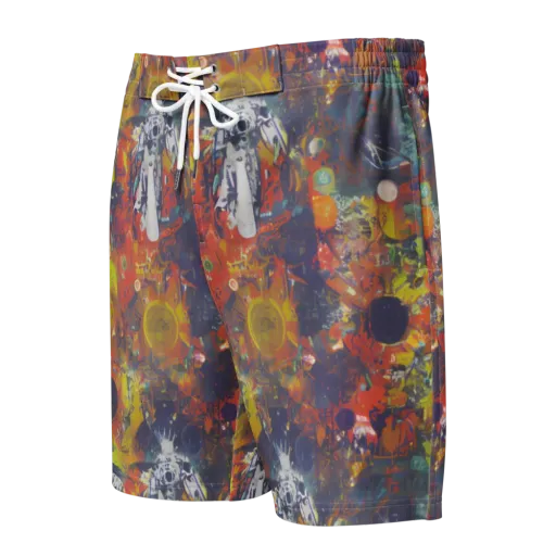 Lucid Revolution on a Men's Board Shorts