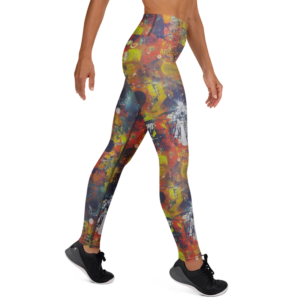 Lucid Revolution on Yoga Leggings — Right