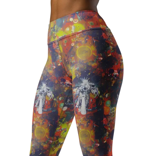 Lucid Revolution on a Yoga Leggings