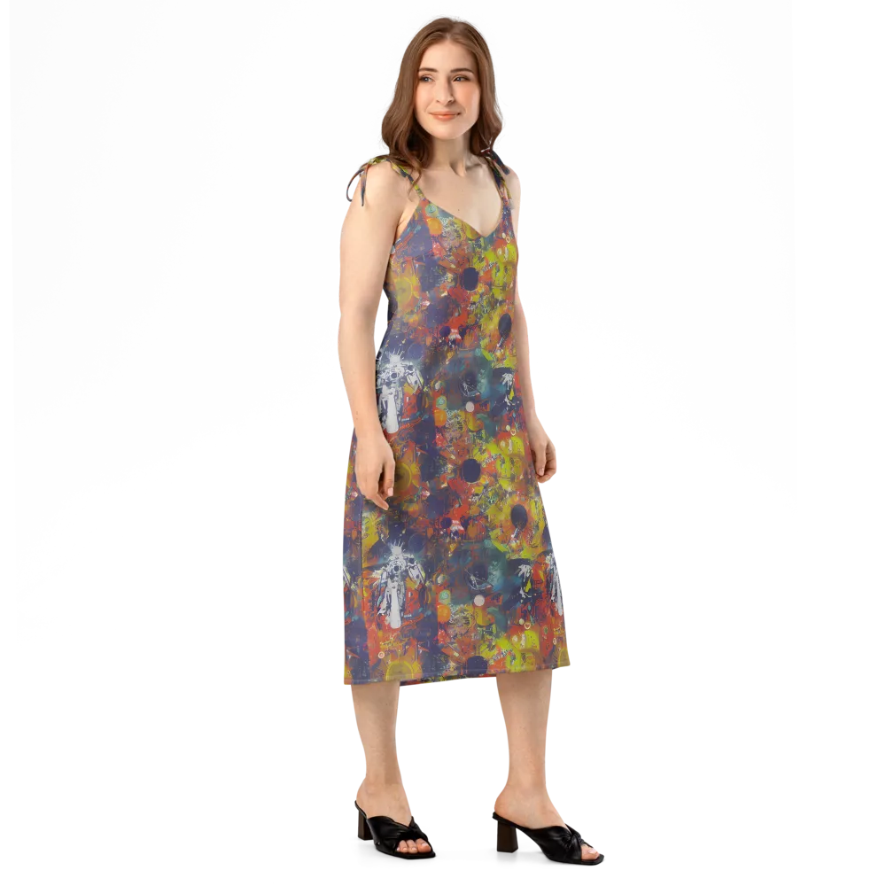 Lucid Revolution on Slip Dress — Right Front