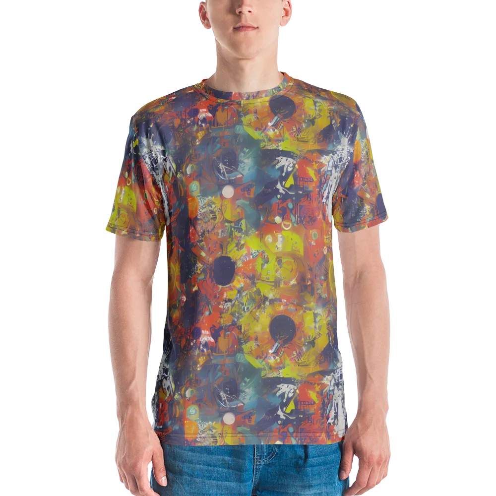 Lucid Revolution on Men's Crew Neck T-Shirt — Front