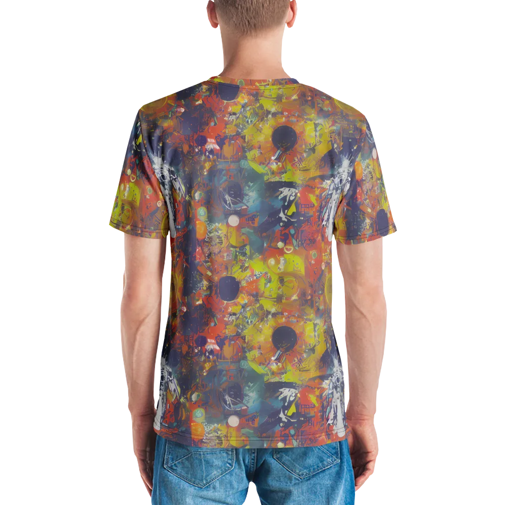 Lucid Revolution on Men's Crew Neck T-Shirt — Back