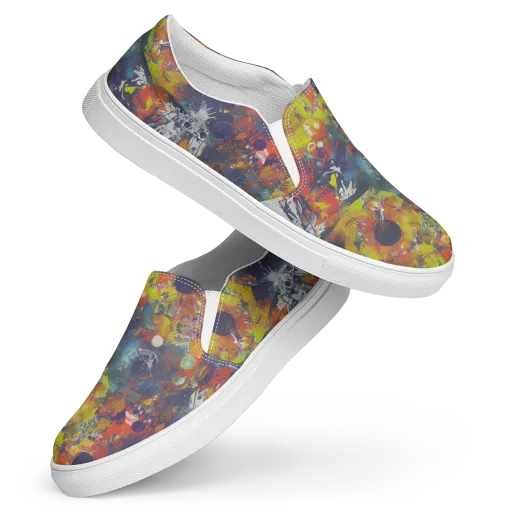 Lucid Revolution on a Women's Slip-On Canvas Shoes