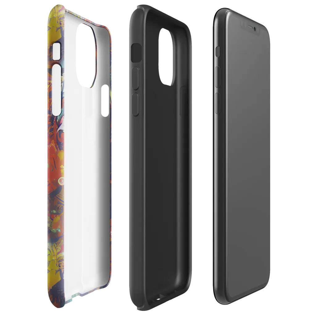 Lucid Revolution on Tough Case for iPhone® — Right