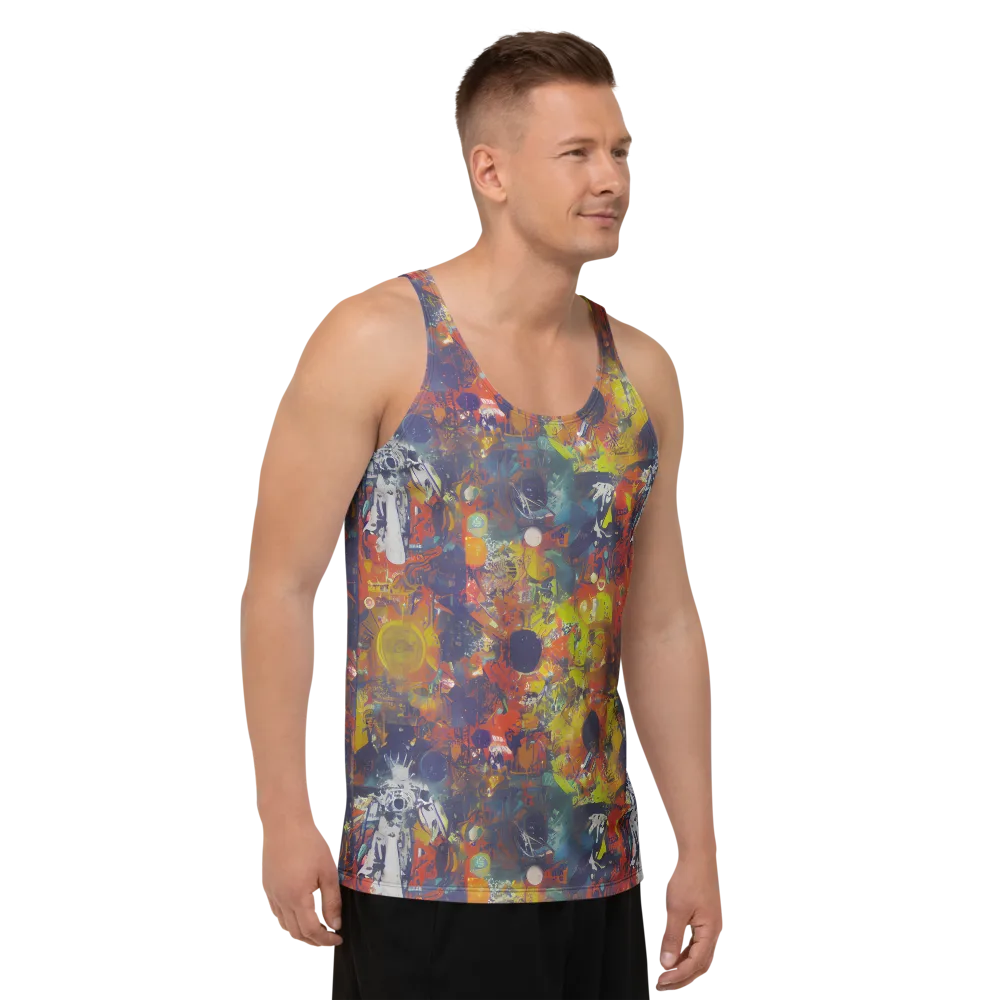 Lucid Revolution on Men's Tank Top — Right Front