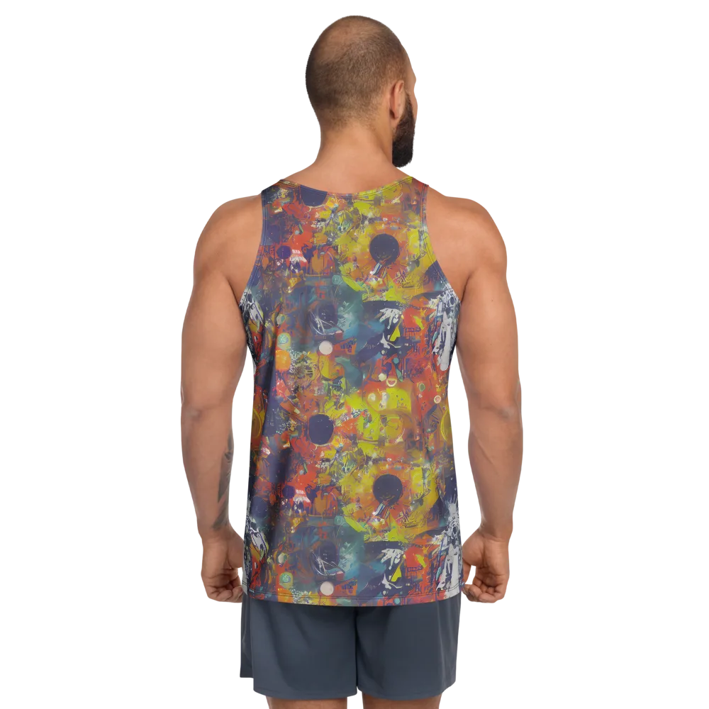 Lucid Revolution on Men's Tank Top — Back