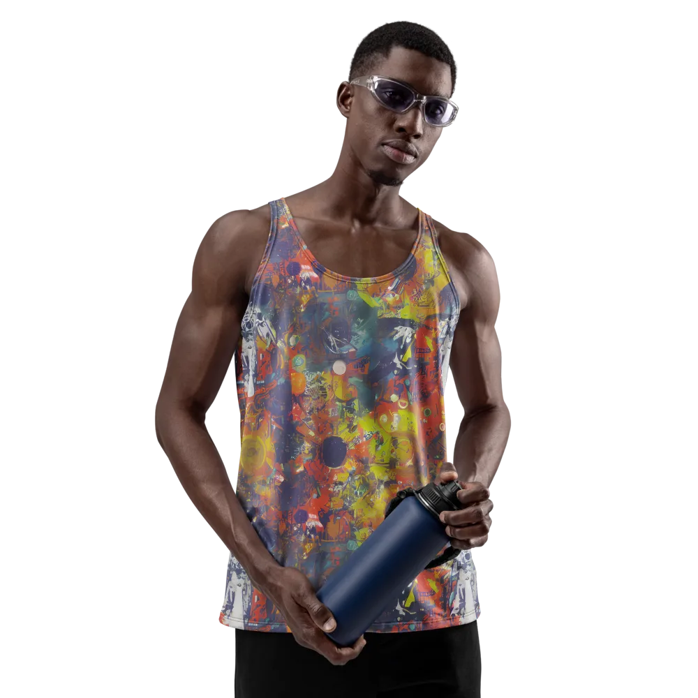 Lucid Revolution on Men's Tank Top — Front