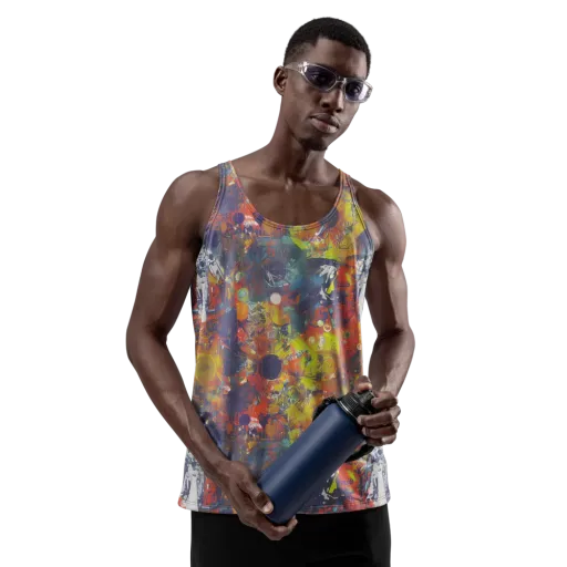 Lucid Revolution on a Men's Tank Top