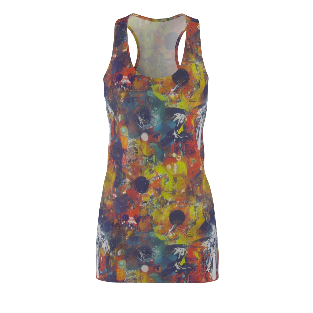 Lucid Revolution on Racerback Dress — Front