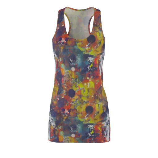 Lucid Revolution on a Racerback Dress