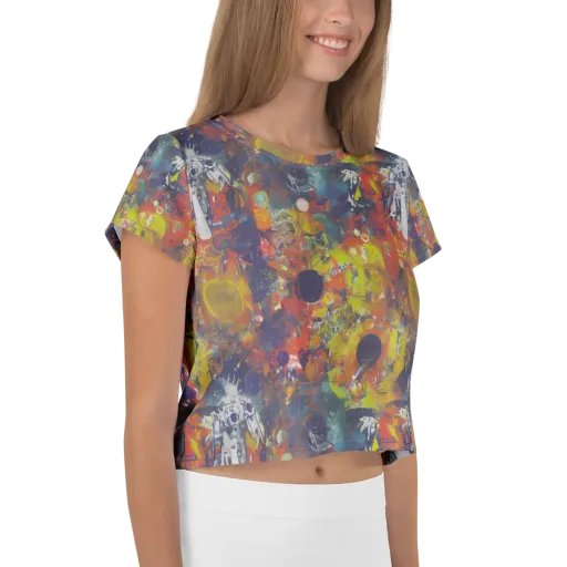 Lucid Revolution on a Crop Tee