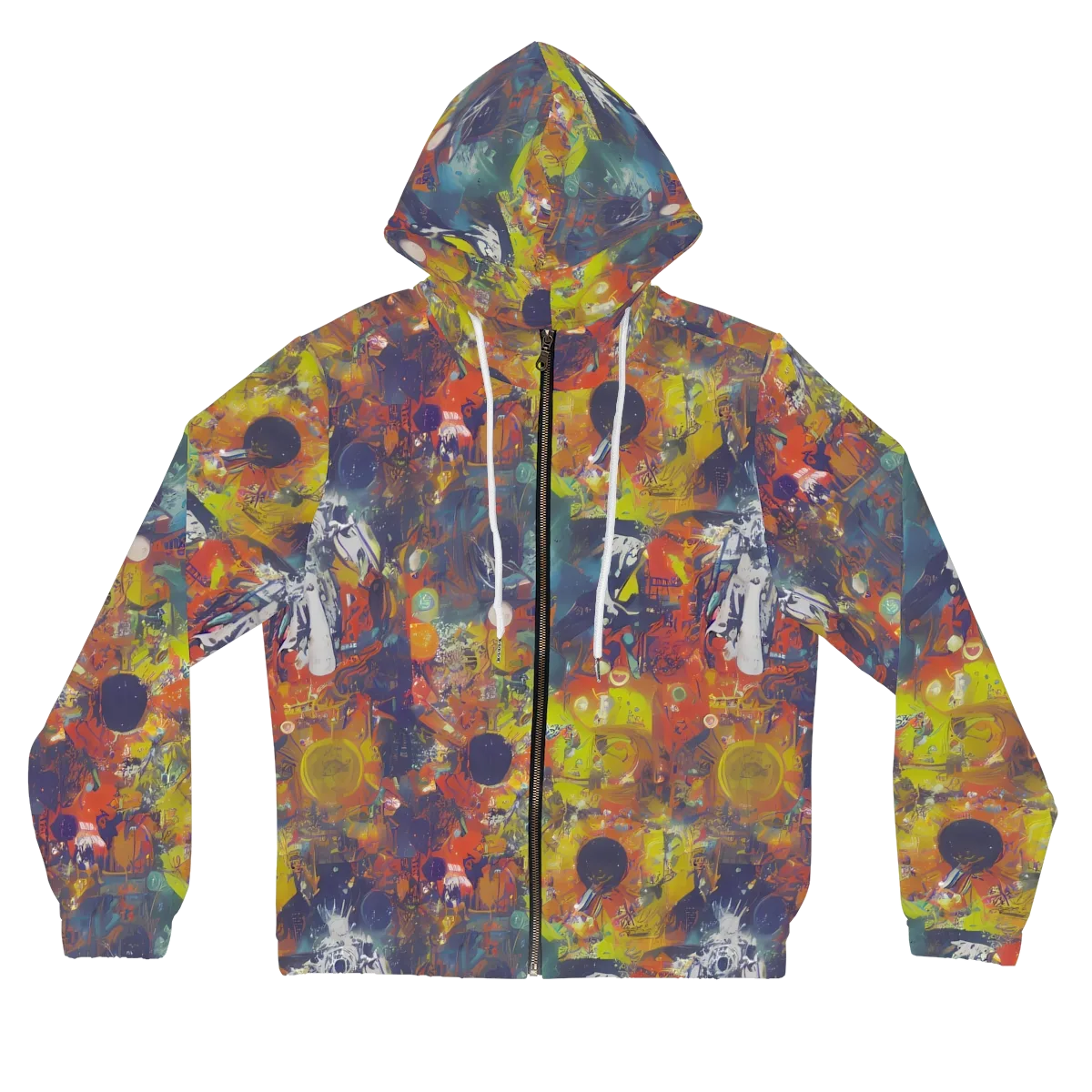 Lucid Revolution on Women's Full-Zip Hoodie — Front