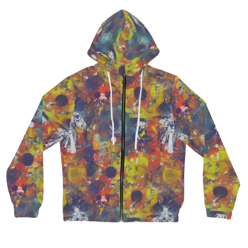 Lucid Revolution on a Women's Full-Zip Hoodie