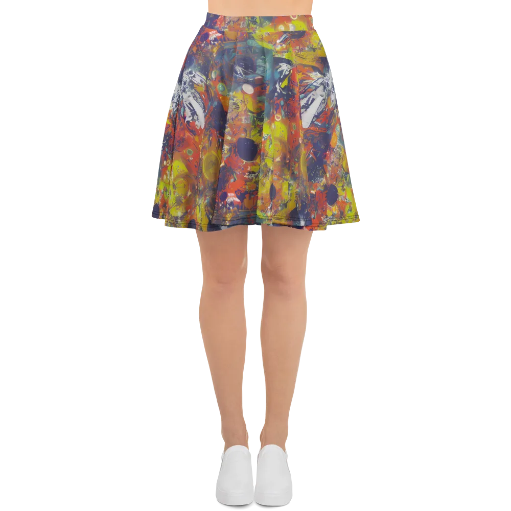 Lucid Revolution on Skater Skirt — Front