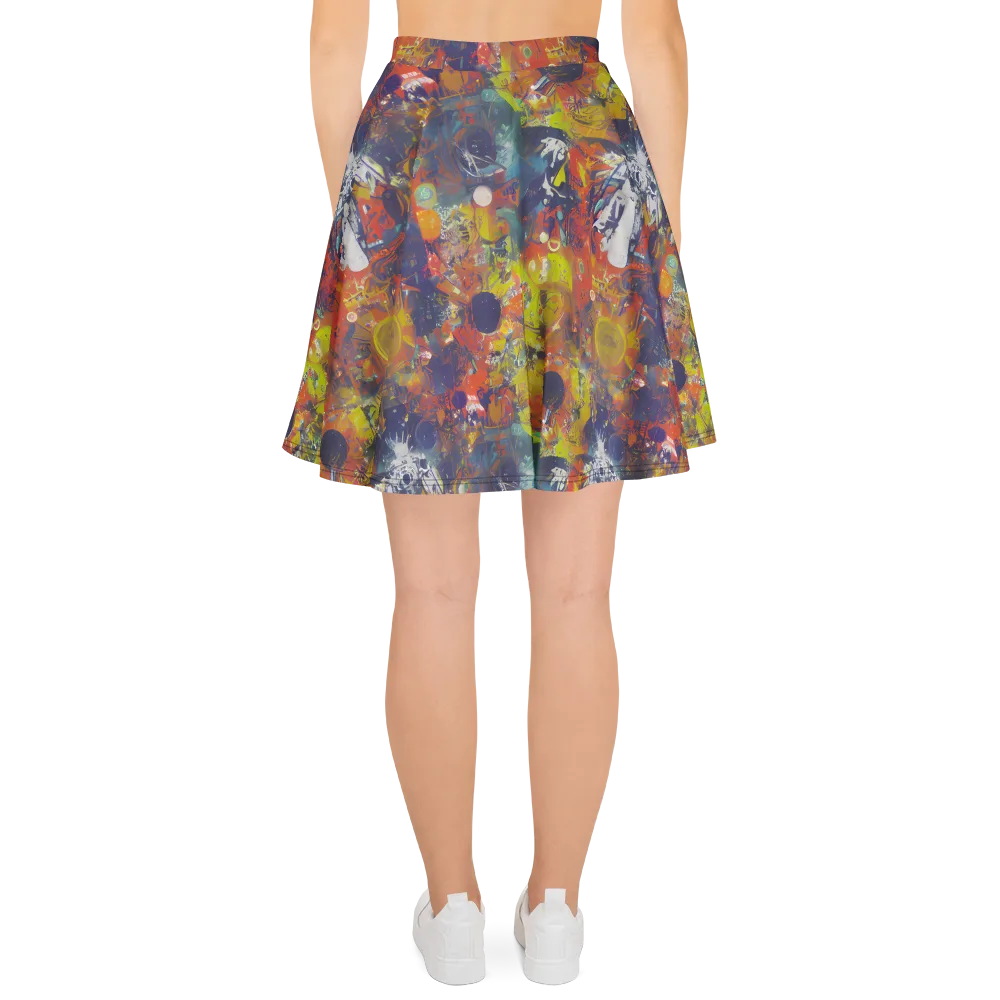 Lucid Revolution on Skater Skirt — Back