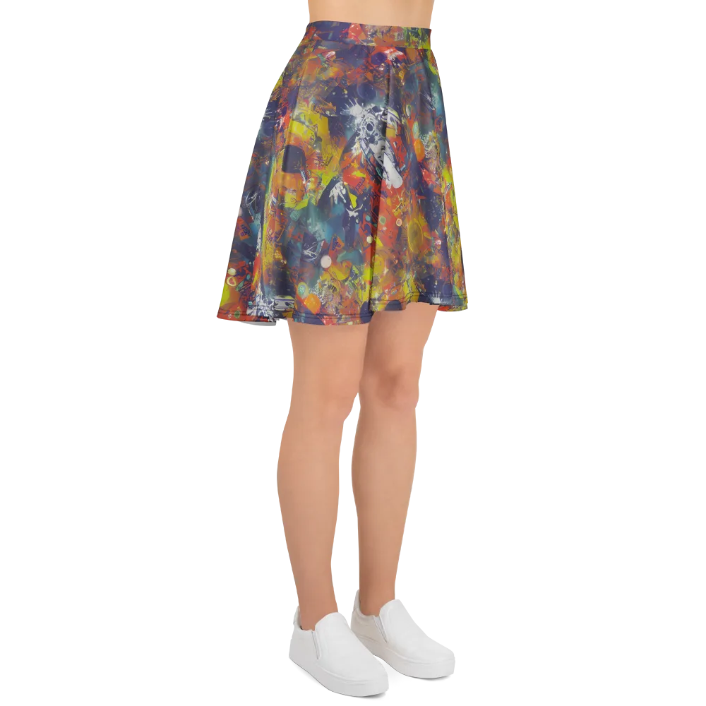 Lucid Revolution on Skater Skirt — Right