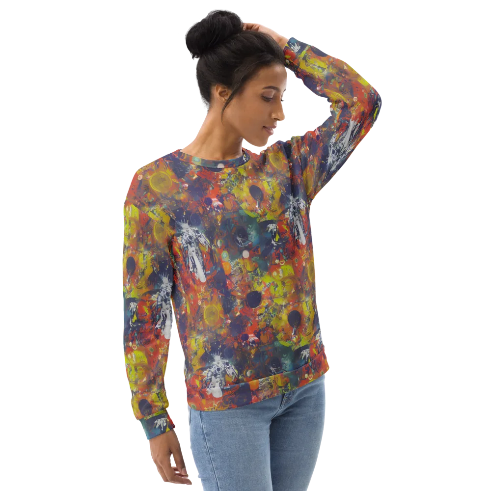 Lucid Revolution on Sweatshirt — Right Front