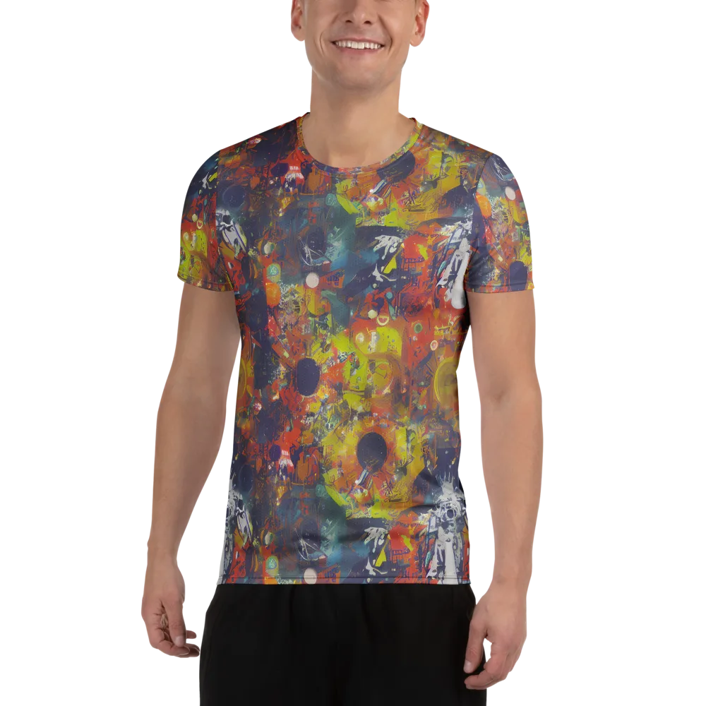 Lucid Revolution on Men's Athletic T-Shirt — Front