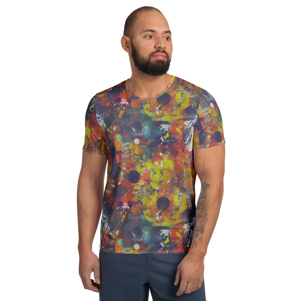 Lucid Revolution on Men's Athletic T-Shirt — Front