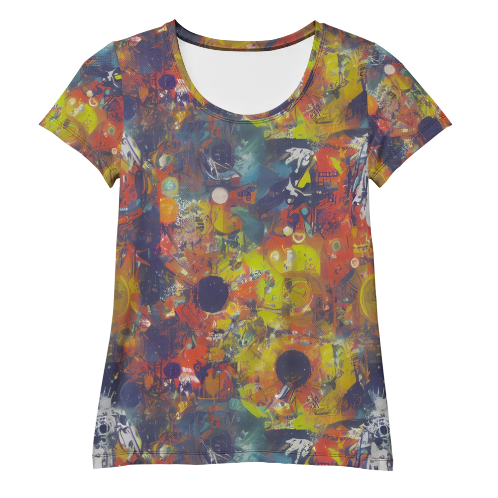 Lucid Revolution on Women's Athletic T-Shirt — Front