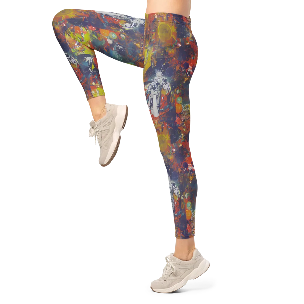 Lucid Revolution on Leggings — Left