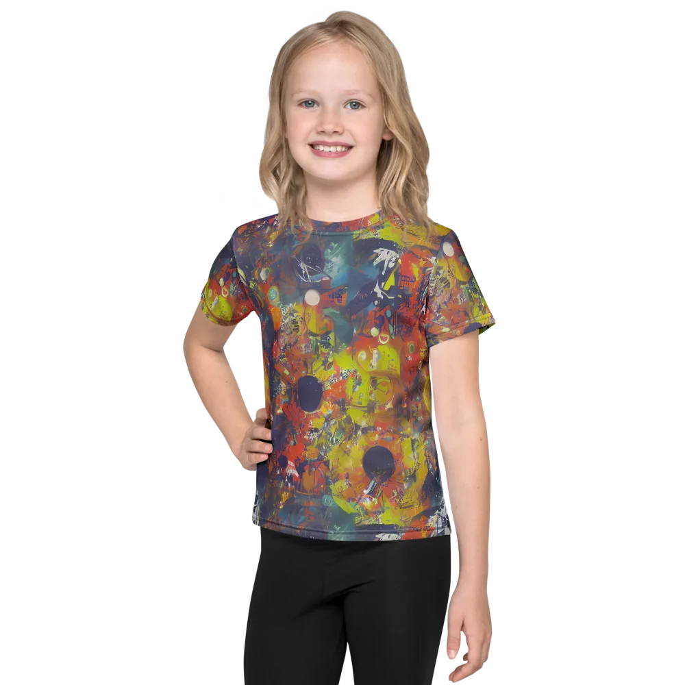 Lucid Revolution on Kids Crew Neck T-Shirt — Front